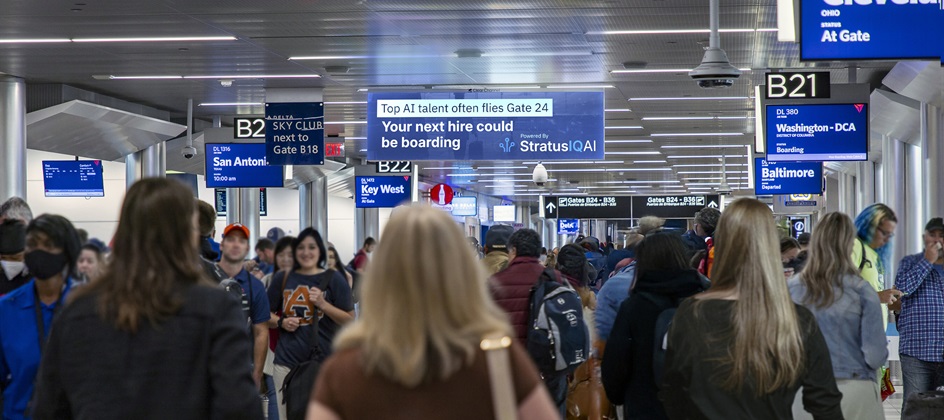 Airport ads inspire action as U.S. travel surges, report
